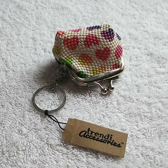 Mini Coin Purse & Key Fob - Picture 4 of 5